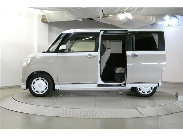 ムーヴキャンバス Ｇメイクアップ　ＳＡＩＩ　ＬＥＤライト　アイドリング　インテリキー　横滑り防止　両側電動ドア　ＤＶＤ　ＥＴＣ車載器　オートエアコン　Ｂカメラ　盗難防止装置　ＡＢＳ　４ＷＤ　ベンチシート　ナビテレビ　地デジＴＶ（5枚目）