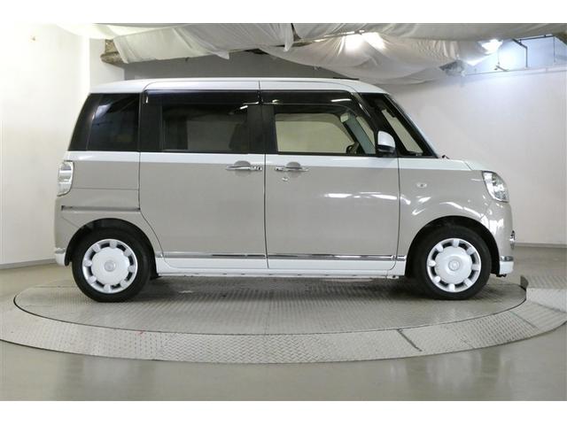 ムーヴキャンバス Ｇメイクアップ　ＳＡＩＩ　ＬＥＤライト　アイドリング　インテリキー　横滑り防止　両側電動ドア　ＤＶＤ　ＥＴＣ車載器　オートエアコン　Ｂカメラ　盗難防止装置　ＡＢＳ　４ＷＤ　ベンチシート　ナビテレビ　地デジＴＶ（6枚目）