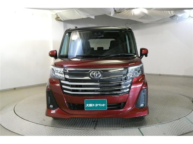 ルーミー カスタムＧ－Ｔ　助手席エアバック　両側オートスライドドア　スマートキープッシュスタート　ＬＥＤライト　横滑り防止機能　クルコン　ＥＴＣ付　アルミホイール　フルフラット　キーレス　ＤＶＤ　ナビ＆ＴＶ　セキュリティ（2枚目）