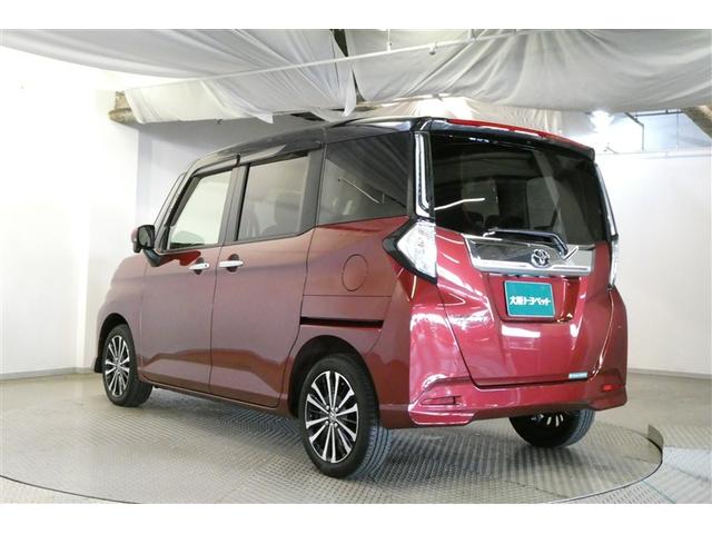 ルーミー カスタムＧ－Ｔ　助手席エアバック　両側オートスライドドア　スマートキープッシュスタート　ＬＥＤライト　横滑り防止機能　クルコン　ＥＴＣ付　アルミホイール　フルフラット　キーレス　ＤＶＤ　ナビ＆ＴＶ　セキュリティ（6枚目）