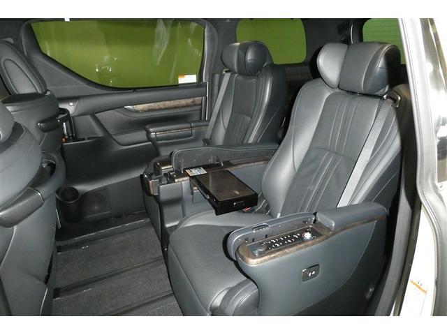 アルファードハイブリッド エグゼクティブラウンジ サンル-フ インテリジェントクリアランスソナー 地デジTV 両側電動スライドドア 黒革シート バックモニタ- LEDライト 横滑り防止機能 4wd 3列シート オートクルーズコントロール Pシート(14枚目)