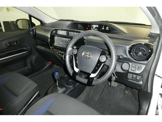 アクア Ｓ　キーレスエントリ　ドラレコ付　イモビ　ナビ＆ＴＶ　オートエアコン　デュアルエアバック　ＥＳＣ　パワーウィンドウ　ＡＵＸ端子　ＥＴＣ　ＳＲＳ　ワンセグＴＶ　パワーステアリング　ＡＢＳ　メモリーナビ（10枚目）