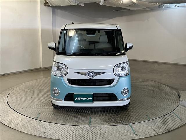 ムーヴキャンバス GメイクアップVS SAIII 両自動ドア i-stop プッシュスタートスマートキー 追突被害軽減ブレーキ ナビ&TV 盗難防止アラーム ETC車載器 地デジ エアバック LED キーフリー 横滑り防止装置 ABS リアカメラ(2枚目)