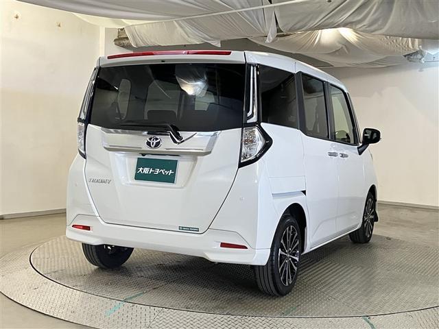 ルーミー カスタムＧ－Ｔ　Ｗ電動ドア　アイドリングストップ機能　運転席助手席エアバッグ　ＤＶＤ視聴可　クルーズＣ　エアバック　キーレスエントリー　バックガイドモニター　パワーウインドウ　フルフラットシート　インテリキー　ＬＥＤ（9枚目）