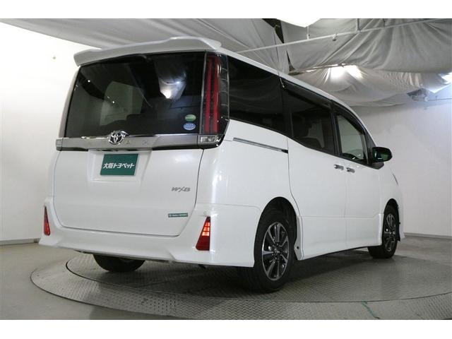 ノア Si ダブルバイビー 軽減ブレーキ スマートキ- エアロ 横滑り防止機能 AAC ウォークスルー LEDヘッドライト DVD 盗難防止システム オートクルーズ キーレス 3列シート メモリーナビ アルミホイール ABS(9枚目)