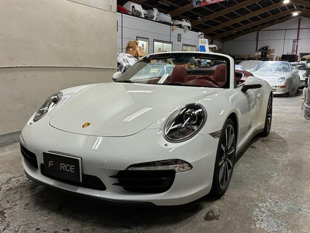 911 911カレラ4S カブリオレ 左ハンドル スポーツクロノ スポーツエキゾースト BOSE 20AWクラシックデザイン 赤革シート(2枚目)