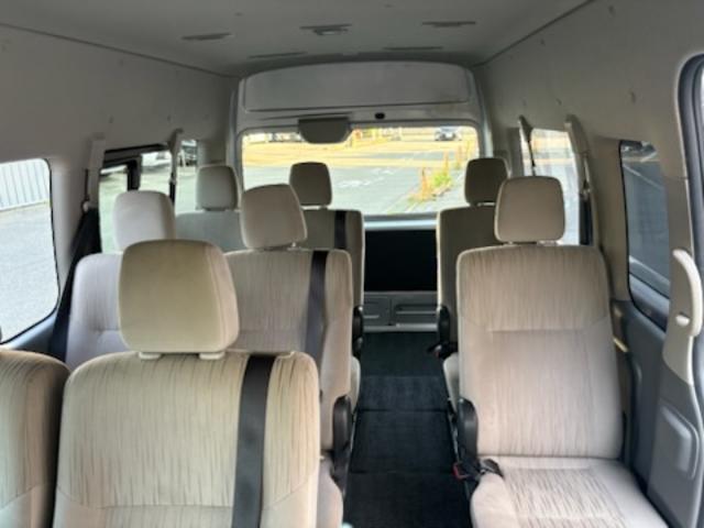 ＮＶ３５０キャラバンマイクロバス スーパーロングＧＸ　４ＷＤ・３ナンバー・１０人乗り・パワースライドドア・アラウンドビューモニター・ナビ・ＥＴＣ・ワンオーナー（45枚目）