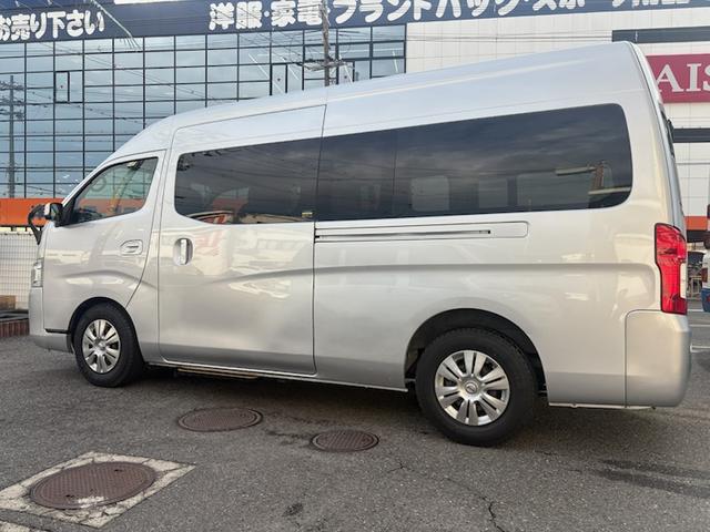 NV350キャラバンバン スーパーロング・リアエアコン・リアヒーター・バックカメラ・ディスプレイオーディオ・Bluetooth・ETC・電動スライドステップ・フォグランプ・カラードドアハンドル・フローロングマット(7枚目)