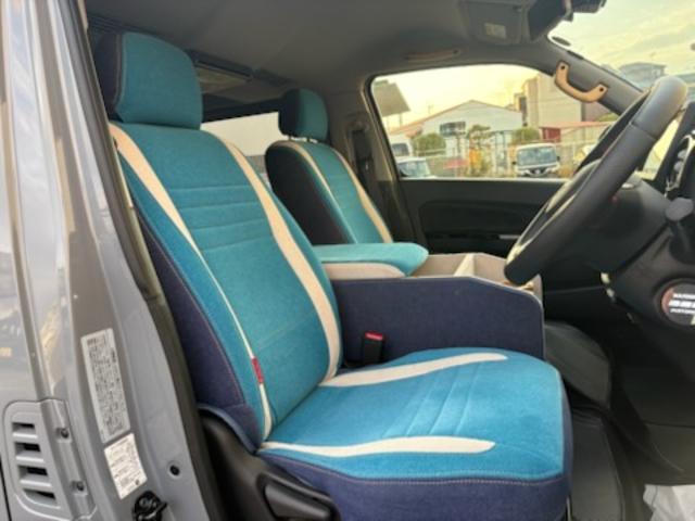 キャラバン グランドプレミアムGX ベッドキットシステム・サイドオーニング・ステアリングスイッチ(クルコン)・ローダウン・ショック・スタビ・16AW・Sマフラー・ナビTV(9インチ)・フリックダウン・スピーカー・Sコンシール・Sキャビ(32枚目)