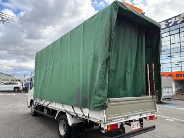 アトラストラック ロングスーパーローＤＸ　幌車・木製荷台・Ｗタイヤ・荷台寸法（長さ４．３ｍ・幅１．７８ｍ・高さ２．１８ｍ）・ＥＭＳ・フォグランプ・Ｐ／Ｗ・ナビ・バックカメラ・ＥＴＣ・ディーゼルターボ・Ａ／Ｔ（5枚目）