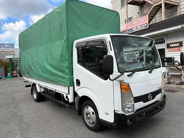 アトラストラック ロングスーパーローＤＸ　幌車・木製荷台・Ｗタイヤ・荷台寸法（長さ４．３ｍ・幅１．７８ｍ・高さ２．１８ｍ）・ＥＭＳ・フォグランプ・Ｐ／Ｗ・ナビ・バックカメラ・ＥＴＣ・ディーゼルターボ・Ａ／Ｔ（7枚目）