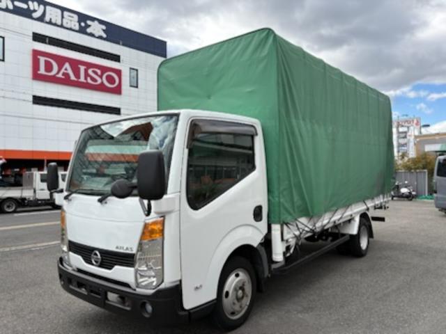 アトラストラック ロングスーパーローＤＸ　幌車・木製荷台・Ｗタイヤ・荷台寸法（長さ４．３ｍ・幅１．７８ｍ・高さ２．１８ｍ）・ＥＭＳ・フォグランプ・Ｐ／Ｗ・ナビ・バックカメラ・ＥＴＣ・ディーゼルターボ・Ａ／Ｔ（11枚目）