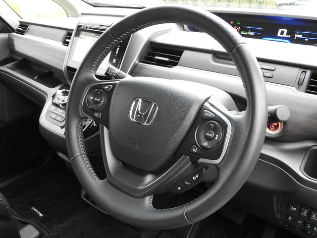 ハイブリッド・ＥＸ　ＨｏｎｄａＳＥＮＳＩＮＧクルーズコントロールシートヒーター両側電動スライドドアメーカーナビＤＶＤ再生フルセグＴＶバックカメラドライブレコーダーＥＴＣＬＥＤライトアルミホイール(28枚目)