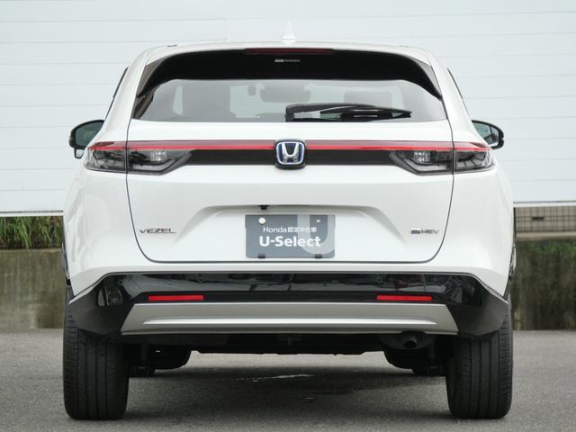 ヴェゼル ｅ：ＨＥＶＺ　ＨｏｎｄａＳＥＮＳＩＮＧ　障害物センサー　シート・ハンドルヒーター　ワイヤレス充電器　９インチコネクテッドナビ　バックカメラ　ドライブレコーダー前後　ＥＴＣ２．０　ＬＥＤヘッドライト　アルミホイール（5枚目）