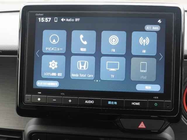 Ｎ－ＯＮＥ ＲＳ　届出済未使用車　２トーンカラー　ホンダセンシング　８インチナビ　バックカメラ　ＵＳＢ充電　ブーストメーター　パドルシフト　電子パーキング　シートヒーター　ＬＥＤヘッドライト　ＬＥＤフォグ　オートライト（18枚目）