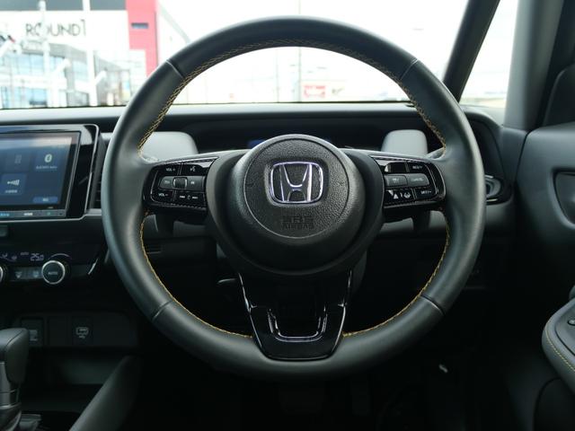 フィット ｅ：ＨＥＶＲＳ　デモカー　ホンダセンシング　８インチナビ　バックカメラ　ＥＴＣ　ＵＳＢ　コンビシート　減速セレクター　急アクセル抑制機能　トラフィックジャムアシスト　電子パーキング　ＬＥＤヘッドライト　アルミホイール（31枚目）