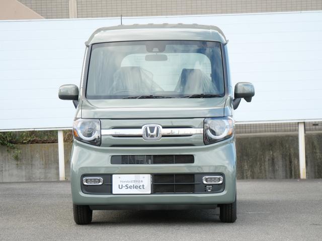 Ｎ－ＶＡＮ ファン・ターボ　届出済未使用車　ホンダセンシング　オーディオレス　ＵＳＢ充電　ダイブダウン機構付き助手席＆リアシート　フルオートエアコン　センターピラーレス大開口　ＬＥＤヘッドライト　ＬＥＤフォグ　オートハイビーム（2枚目）