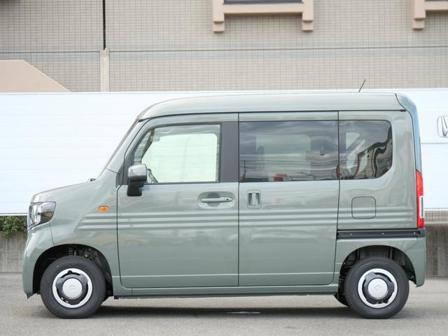 Ｎ－ＶＡＮ ファン・ターボ　届出済未使用車　ホンダセンシング　オーディオレス　ＵＳＢ充電　ダイブダウン機構付き助手席＆リアシート　フルオートエアコン　センターピラーレス大開口　ＬＥＤヘッドライト　ＬＥＤフォグ　オートハイビーム（4枚目）