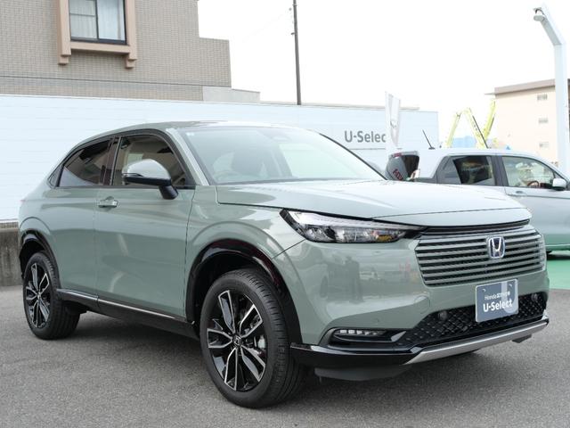 ヴェゼル e:HEVZ デモカー ホンダセンシング 9インチナビ バックカメラ USB充電 ワイヤレス充電器 ETC2.0 シートヒーター ハンドルヒーター 電子パーキング 減速セレクター LEDヘッドライト 障害物センサー(8枚目)