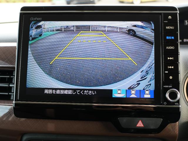 N-BOX G・Lホンダセンシングカッパーブラウンスタイル ワンオーナー ホンダセンシング 8インチナビ バックカメラ USB ETC ナビ連動フロントドラレコ リア単体ドラレコ 両側電動スライド オートエアコン LEDヘッドライト 新品タイヤ 2トーンカラー(17枚目)