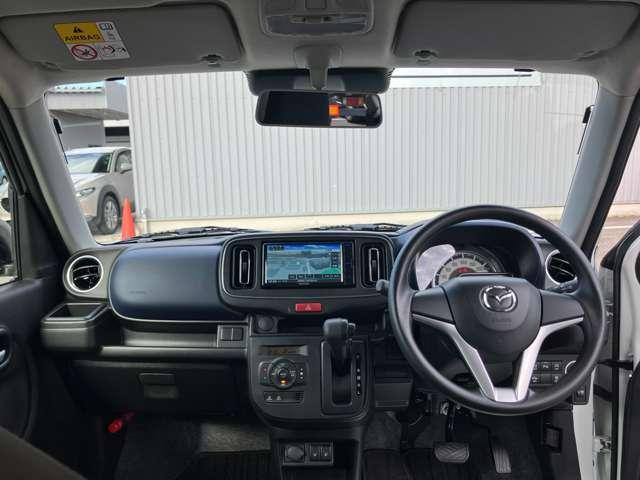 キャロル ハイブリッドGX ワンオーナーカー ケンウッドナビゲーション CD/DVD再生 フルセグTV USBコード 純正14インチアルミホイール ハイビームコントロール 車線逸脱警報装置 衝突被害軽減ブレーキ シートヒーター☆(3枚目)