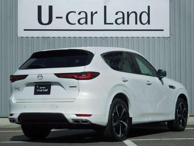 CX-60 3.3 XDハイブリッド プレミアム モダン ディーゼルター 認定Uカー ワンオーナー サンルーフ 白革シート 2カメラドイブラレコーダー 360度ビューモニター ナビゲーション ブルートゥース USB端子 HDMI端子 BOSEオーディオ MRCC 車載通信機(2枚目)