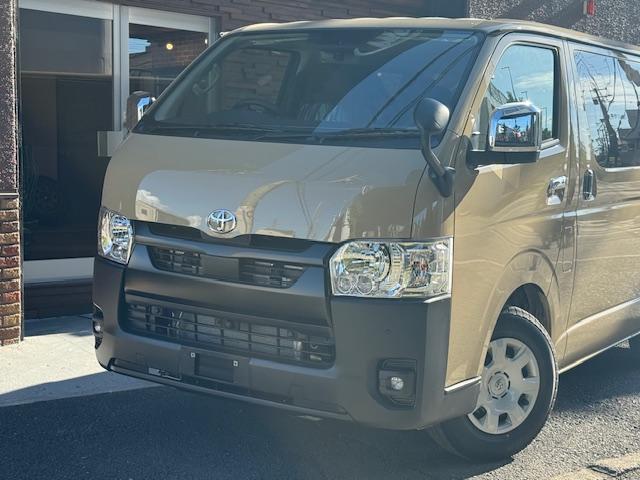 ハイエースバン ロングスーパーGL 両側パワースライドドア LEDヘッドライト パノラミニックビューモニター デジタルインナーミラー アースカラーパッケージ 助手席エアバック(6枚目)