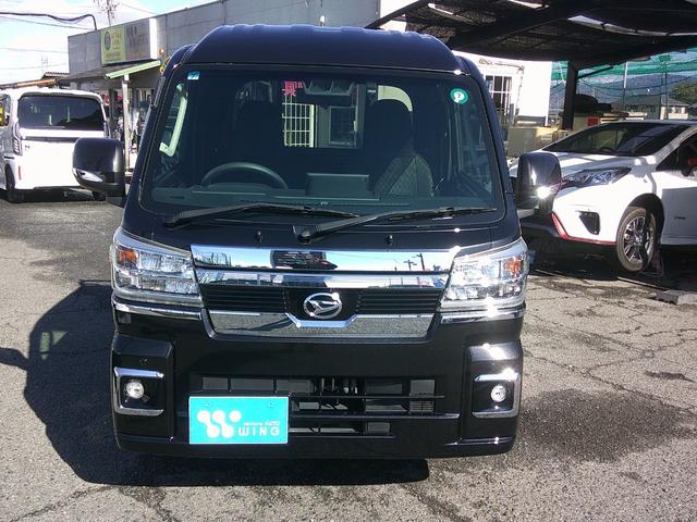 ハイゼットトラック ジャンボエクストラ　ジャンボＳＡ３　ＣＶＴ切替式４ＷＤ、純正９インチＤＡ，ライトバールブラック、スペアタイヤ、デジタルインナーミラー（2枚目）