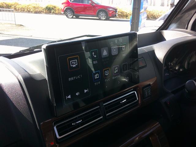 ハイゼットトラック ジャンボエクストラ　ジャンボＳＡ３　ＣＶＴ切替式４ＷＤ、純正９インチＤＡ，ライトバールブラック、スペアタイヤ、デジタルインナーミラー（9枚目）