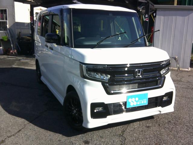 Ｎ－ＢＯＸカスタム Ｌ　Ｃｕｓｔｏｍ　特別仕様車　Ｌ　ＳＴＹＬＥ＋　ＢＬＡＣＫ　ケンウッドナビゲーション　バックカメラ　ＥＴＣ　両側パワースライド　禁煙車　ＬＥＤオートライト　スマートキー（5枚目）