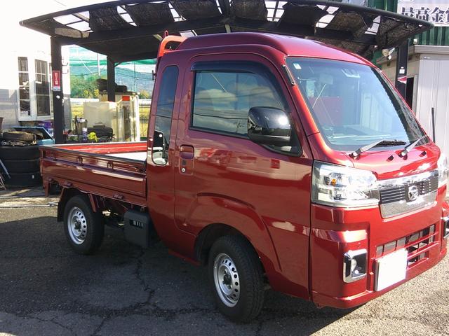 ハイゼットトラック ジャンボＳＡＩＩＩｔ　４ＷＤ　プッシュスタート　リモコンキー　電動ドアミラー　荷台ライト　カロッテリアＳＤナビ　ＴＶ（4枚目）