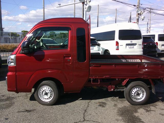 ハイゼットトラック ジャンボＳＡＩＩＩｔ　４ＷＤ　プッシュスタート　リモコンキー　電動ドアミラー　荷台ライト　カロッテリアＳＤナビ　ＴＶ（5枚目）