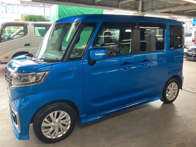 スペーシアカスタム ハイブリッドXS 衝突軽減ブレーキ レーンアシスト パワースライドドア 純正14インチAW 社外ナビTV バックカメラ LEDヘッド LEDフォグ シートヒーター ドラレコ ETC クリアランスソナー ワンオーナー(5枚目)