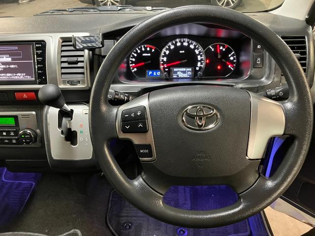 ハイエースワゴン グランドキャビン 後期モデル ハイルーフ 10人乗り パワースライドドア 純正ナビTV バックカメラ LEDヘッド LEDフォグ プッシュスタート ドラレコ ETC Wエアコン 送迎(25枚目)