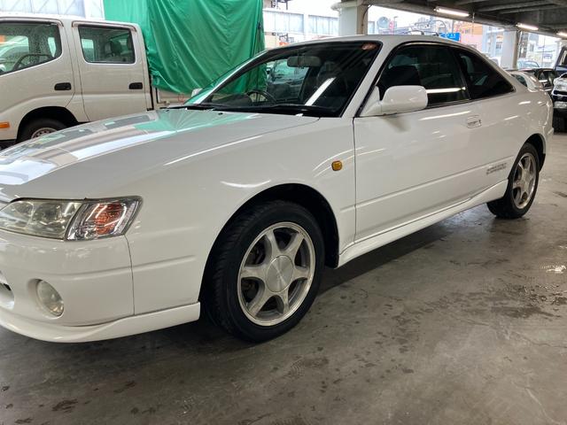 カローラレビン BZ-R 後期モデル 修復歴なし 令和7年タイミングベルト交換済 純正15インチアルミ フジツボマフラー 純正Fリップ 純正サイドステップ 純正リアスポ LEDヘッド LEDフォグ ETC 純正6速マニュアル(3枚目)