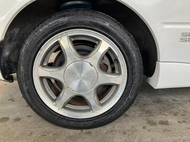 カローラレビン BZ-R 後期モデル 修復歴なし 令和7年タイミングベルト交換済 純正15インチアルミ フジツボマフラー 純正Fリップ 純正サイドステップ 純正リアスポ LEDヘッド LEDフォグ ETC 純正6速マニュアル(21枚目)