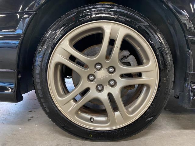 レガシィB4 RSK ターボ 純正5速MT 純正17インチAW リアスポイラー ハーフレザーシート パワーシート MOMOステアリング SDナビフルセグTV HIDヘッド キーレス フルノーマル車両 修復なし(12枚目)