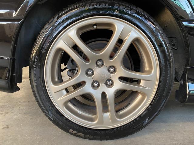 レガシィB4 RSK ターボ 純正5速MT 純正17インチAW リアスポイラー ハーフレザーシート パワーシート MOMOステアリング SDナビフルセグTV HIDヘッド キーレス フルノーマル車両 修復なし(14枚目)