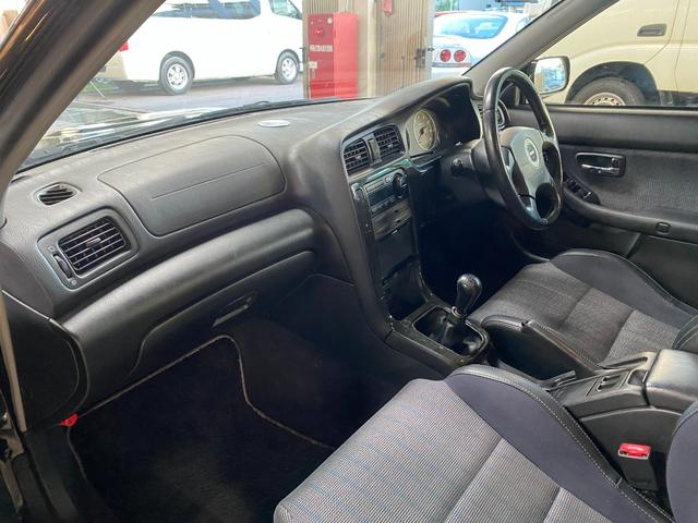 レガシィB4 RSK ターボ 純正5速MT 純正17インチAW リアスポイラー ハーフレザーシート パワーシート MOMOステアリング SDナビフルセグTV HIDヘッド キーレス フルノーマル車両 修復なし(24枚目)