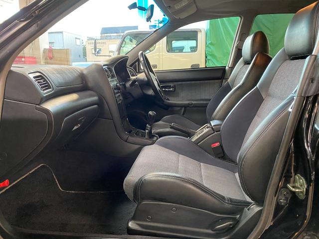 レガシィB4 RSK ターボ 純正5速MT 純正17インチAW リアスポイラー ハーフレザーシート パワーシート MOMOステアリング SDナビフルセグTV HIDヘッド キーレス フルノーマル車両 修復なし(44枚目)