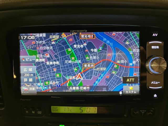 ランドクルーザー100 VXリミテッド カーキ全塗装済 丸目ヘッド換装 DEAN16インチAW TOYOオープンカントリーMTタイヤ TOYOTAグリル サイドステップ ウッドコンビステア SDナビTVバックカメラ シートカバー キーレス(31枚目)