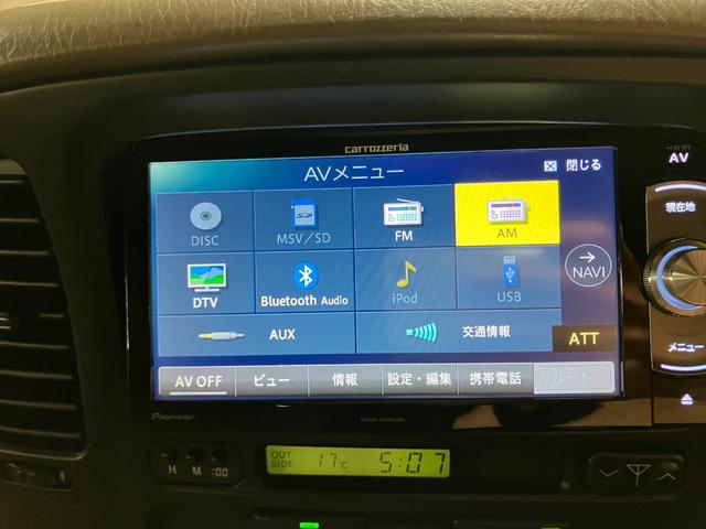 ランドクルーザー100 VXリミテッド カーキ全塗装済 丸目ヘッド換装 DEAN16インチAW TOYOオープンカントリーMTタイヤ TOYOTAグリル サイドステップ ウッドコンビステア SDナビTVバックカメラ シートカバー キーレス(33枚目)