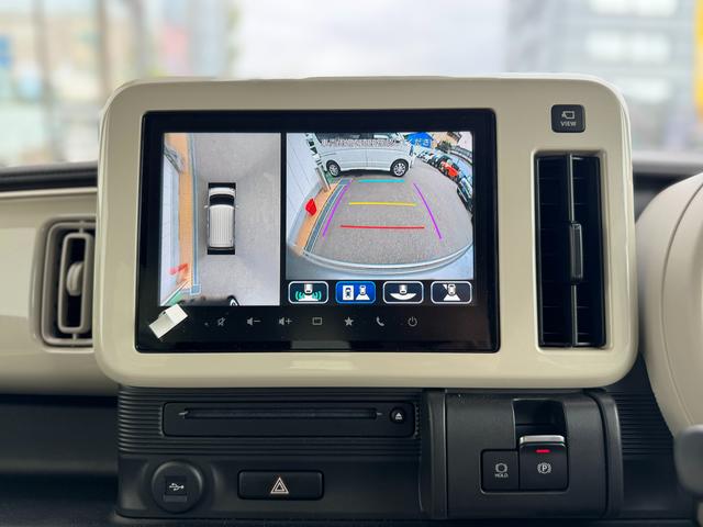 ワゴンRスマイル HYBRID X 3型 全方位カメラ 9インチナビ 電動パーキングブレーキ ヘッドアップディスプレイ スズキコネクト対応車 後席両側電動スライドドア 前後衝突被害軽減ブレーキ キーレスプッシュスタート(5枚目)