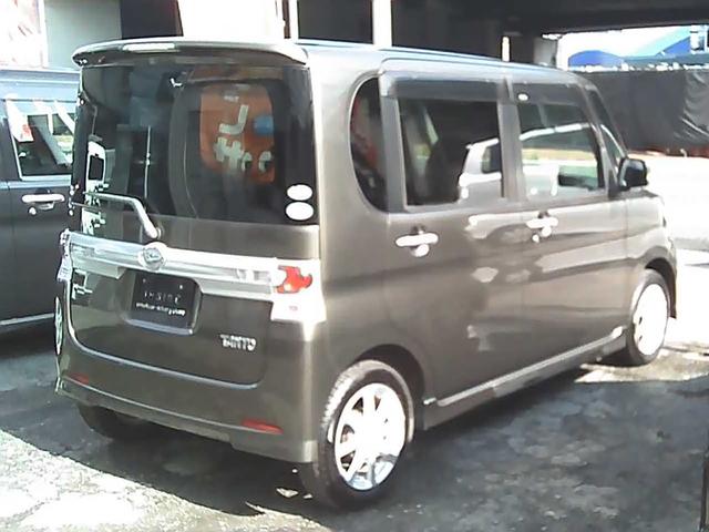 タント カスタムX ナビゲーション フルセグTV ETC スマートキー 片側パワースライドドア 純正14インチアルミホイール ウインカーミラー HIDヘッドライト ドアバイザー リアスポイラー FOGライト ABS(9枚目)