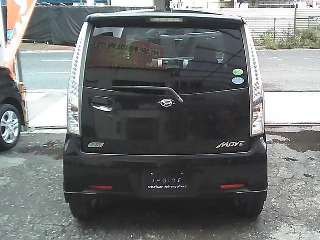 ムーヴ カスタム Xリミテッド SA ナビゲーション ワンセグTV バックカメラ スマートキー wエアバック ウインカーミラー 電動格納ミラー ドアバイザー HIDヘッドライト リアスポイラー 純正14インチアルミホイール ABS(7枚目)