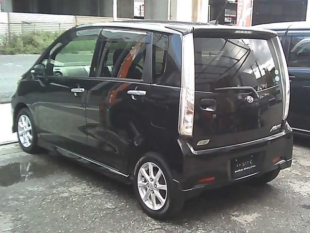 ムーヴ カスタム Xリミテッド SA ナビゲーション ワンセグTV バックカメラ スマートキー wエアバック ウインカーミラー 電動格納ミラー ドアバイザー HIDヘッドライト リアスポイラー 純正14インチアルミホイール ABS(8枚目)