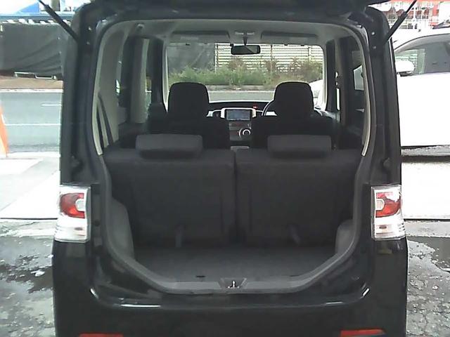 タント カスタムX 社外ナビゲーション フルセグTV ETC スマートキー 純正14インチアルミホイール HIDヘッドライト ウインカーミラー 電動格納ミラー 片側スライドドア ドアバイザー リアスポイラー ABS(10枚目)