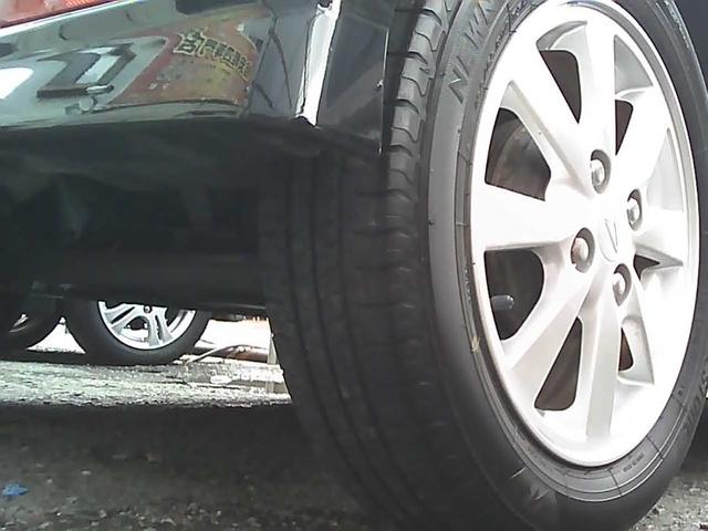 タント カスタムX 社外ナビゲーション フルセグTV ETC スマートキー 純正14インチアルミホイール HIDヘッドライト ウインカーミラー 電動格納ミラー 片側スライドドア ドアバイザー リアスポイラー ABS(25枚目)