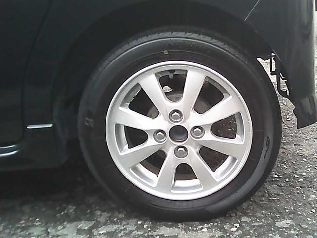 タント カスタムX 社外ナビゲーション フルセグTV ETC スマートキー 純正14インチアルミホイール HIDヘッドライト ウインカーミラー 電動格納ミラー 片側スライドドア ドアバイザー リアスポイラー ABS(26枚目)