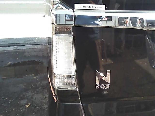 Ｎ－ＢＯＸカスタム Ｇ・Ｌパッケージ　社外ナビゲーション　ワンセグＴＶ　ＥＴＣ　スマートキー　純正１４インチアルミホイール　エアロパーツ　両側スライドドア　片側パワースライドドア　リアスポイラー　ドアバイザー　ウインカーミラー　ＡＢＳ（36枚目）